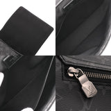 LOUIS VUITTON ルイヴィトン モノグラムエクリプス ディストリクト PM NV3 ブラック/グレー M46255 メンズ モノグラムキャンバス ショルダーバッグ ABランク 中古 銀蔵