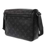 LOUIS VUITTON ルイヴィトン モノグラムエクリプス ディストリクト PM NV3 ブラック/グレー M46255 メンズ モノグラムキャンバス ショルダーバッグ ABランク 中古 銀蔵