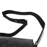 LOUIS VUITTON ルイヴィトン モノグラムエクリプス ディストリクト PM NV3 ブラック/グレー M46255 メンズ モノグラムキャンバス ショルダーバッグ ABランク 中古 銀蔵