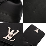LOUIS VUITTON ルイヴィトン ロックミー バックパック ノワール M41815 レディース トリヨンレザー リュック・デイパック Bランク 中古 銀蔵