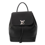 LOUIS VUITTON ルイヴィトン ロックミー バックパック ノワール M41815 レディース トリヨンレザー リュック・デイパック Bランク 中古 銀蔵