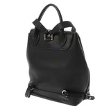 LOUIS VUITTON ルイヴィトン ロックミー バックパック ノワール M41815 レディース トリヨンレザー リュック・デイパック Bランク 中古 銀蔵