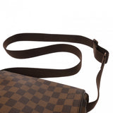 LOUIS VUITTON ルイヴィトン ダミエ ブルックリン PM ブラウン N51210 ユニセックス ダミエキャンバス ショルダーバッグ Bランク 中古 銀蔵