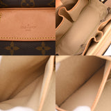 LOUIS VUITTON ルイヴィトン モノグラム ドーヴィル ブラウン M47270 レディース モノグラムキャンバス ハンドバッグ Bランク 中古 銀蔵