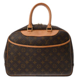LOUIS VUITTON ルイヴィトン モノグラム ドーヴィル ブラウン M47270 レディース モノグラムキャンバス ハンドバッグ Bランク 中古 銀蔵