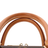 LOUIS VUITTON ルイヴィトン モノグラム ドーヴィル ブラウン M47270 レディース モノグラムキャンバス ハンドバッグ Bランク 中古 銀蔵