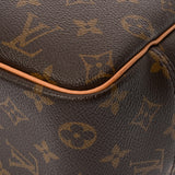 LOUIS VUITTON ルイヴィトン モノグラム ドーヴィル ブラウン M47270 レディース モノグラムキャンバス ハンドバッグ Bランク 中古 銀蔵