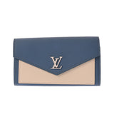 LOUIS VUITTON ルイヴィトン ポルトフォイユロックミー ブルージーン M62544 レディース トリヨンレザー 長財布 ABランク 中古 銀蔵
