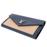 LOUIS VUITTON ルイヴィトン ポルトフォイユロックミー ブルージーン M62544 レディース トリヨンレザー 長財布 ABランク 中古 銀蔵