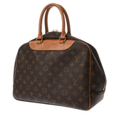 LOUIS VUITTON ルイヴィトン モノグラム ドーヴィル ブラウン M47270 レディース モノグラムキャンバス ハンドバッグ Bランク 中古 銀蔵