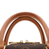 LOUIS VUITTON ルイヴィトン モノグラム ドーヴィル ブラウン M47270 レディース モノグラムキャンバス ハンドバッグ Bランク 中古 銀蔵