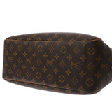 LOUIS VUITTON ルイヴィトン モノグラム ドーヴィル ブラウン M47270 レディース モノグラムキャンバス ハンドバッグ Bランク 中古 銀蔵