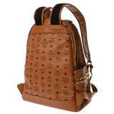 MCM エムシーエム ヴィセトス バッグパック ブラウン MMK7AVE99C0001 レディース レザー リュック・デイパック Bランク 中古 銀蔵