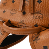 MCM エムシーエム ヴィセトス バッグパック ブラウン MMK7AVE99C0001 レディース レザー リュック・デイパック Bランク 中古 銀蔵