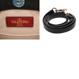 VALENTINO ヴァレンティノ ガラヴァーニ VLTNトート ホワイト/ブラック XW2B0K37FWB メンズ キャンバス レザー 2WAYバッグ Bランク 中古 銀蔵