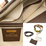 GUCCI グッチ バンブー 2WAY SONY 100周年記念モデル ホワイト/ブラウン 681173 レディース キャンバス カーフ ハンドバッグ Aランク 中古 銀蔵