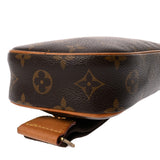 LOUIS VUITTON ルイヴィトン モノグラム ポシェットガンジュ ブラウン M51870 メンズ モノグラムキャンバス ボディバッグ Bランク 中古 銀蔵