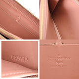 LOUIS VUITTON ルイヴィトン モノグラムヴェルニ イカットフラワー ジッピーウォレット ローズヴェルール M90020 レディース モノグラムヴェルニ 長財布 Bランク 中古 銀蔵