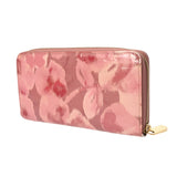 LOUIS VUITTON ルイヴィトン モノグラムヴェルニ イカットフラワー ジッピーウォレット ローズヴェルール M90020 レディース モノグラムヴェルニ 長財布 Bランク 中古 銀蔵
