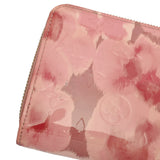 LOUIS VUITTON ルイヴィトン モノグラムヴェルニ イカットフラワー ジッピーウォレット ローズヴェルール M90020 レディース モノグラムヴェルニ 長財布 Bランク 中古 銀蔵