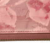 LOUIS VUITTON ルイヴィトン モノグラムヴェルニ イカットフラワー ジッピーウォレット ローズヴェルール M90020 レディース モノグラムヴェルニ 長財布 Bランク 中古 銀蔵