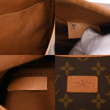LOUIS VUITTON ルイヴィトン モノグラム ソミュール 35 ブラウン M42254 レディース モノグラムキャンバス ショルダーバッグ Bランク 中古 銀蔵