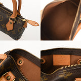 LOUIS VUITTON ルイヴィトン モノグラム ミニ スピーディ ブラウン M41534 レディース モノグラムキャンバス ハンドバッグ Bランク 中古 銀蔵