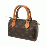 LOUIS VUITTON ルイヴィトン モノグラム ミニ スピーディ ブラウン M41534 レディース モノグラムキャンバス ハンドバッグ Bランク 中古 銀蔵