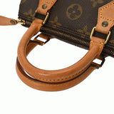 LOUIS VUITTON ルイヴィトン モノグラム ミニ スピーディ ブラウン M41534 レディース モノグラムキャンバス ハンドバッグ Bランク 中古 銀蔵