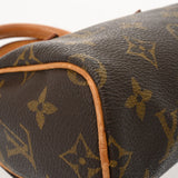 LOUIS VUITTON ルイヴィトン モノグラム ミニ スピーディ ブラウン M41534 レディース モノグラムキャンバス ハンドバッグ Bランク 中古 銀蔵