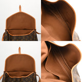 LOUIS VUITTON ルイヴィトン モノグラム ソミュール30 ブラウン M42256 ユニセックス モノグラムキャンバス ショルダーバッグ Bランク 中古 銀蔵