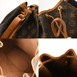 LOUIS VUITTON ルイヴィトン モノグラム ノエ ブラウン M42224 レディース モノグラムキャンバス ショルダーバッグ Bランク 中古 銀蔵