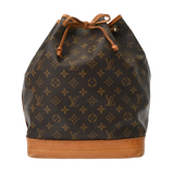 LOUIS VUITTON ルイヴィトン モノグラム ノエ ブラウン M42224 レディース モノグラムキャンバス ショルダーバッグ Bランク 中古 銀蔵