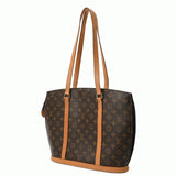 LOUIS VUITTON ルイヴィトン モノグラム バビロン ブラウン M51102 レディース モノグラムキャンバス トートバッグ Bランク 中古 銀蔵