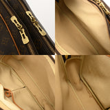 LOUIS VUITTON ルイヴィトン モノグラム リポーター GM ブラウン M45252 レディース モノグラムキャンバス ショルダーバッグ Bランク 中古 銀蔵