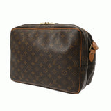 LOUIS VUITTON ルイヴィトン モノグラム リポーター GM ブラウン M45252 レディース モノグラムキャンバス ショルダーバッグ Bランク 中古 銀蔵