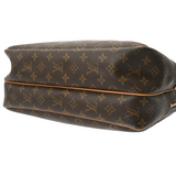 LOUIS VUITTON ルイヴィトン モノグラム リポーター GM ブラウン M45252 レディース モノグラムキャンバス ショルダーバッグ Bランク 中古 銀蔵