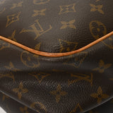 LOUIS VUITTON ルイヴィトン モノグラム リポーター GM ブラウン M45252 レディース モノグラムキャンバス ショルダーバッグ Bランク 中古 銀蔵
