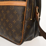LOUIS VUITTON ルイヴィトン モノグラム リポーター GM ブラウン M45252 レディース モノグラムキャンバス ショルダーバッグ Bランク 中古 銀蔵