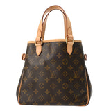 LOUIS VUITTON ルイヴィトン モノグラム バティニョール ブラウン M51156 レディース モノグラムキャンバス ハンドバッグ ABランク 中古 銀蔵
