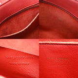 SAINT LAURENT サンローラン ベイビーカバス 2WAYバッグ レッド 372087 レディース カーフ ハンドバッグ Bランク 中古 銀蔵