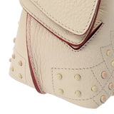 TOD’S トッズ 2WAY ホワイト レディース レザー ハンドバッグ ABランク 中古 銀蔵