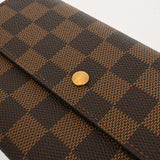 LOUIS VUITTON ルイヴィトン ダミエ ポルトフォイユ インターナショナル ブラウン レディース ダミエキャンバス 長財布 ABランク 中古 銀蔵