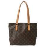 LOUIS VUITTON ルイヴィトン モノグラム カバピアノ ブラウン M51148 レディース モノグラムキャンバス トートバッグ Bランク 中古 銀蔵