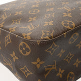 LOUIS VUITTON ルイヴィトン モノグラム ルーピング GM ブラウン M51145 レディース モノグラムキャンバス ワンショルダーバッグ Bランク 中古 銀蔵