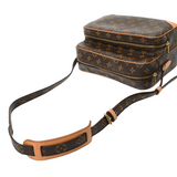 LOUIS VUITTON ルイヴィトン モノグラム ナイル ブラウン M45244 ユニセックス モノグラムキャンバス ショルダーバッグ ABランク 中古 銀蔵