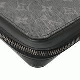 LOUIS VUITTON ルイヴィトン モノグラムエクリプス ジッピー XL トラベルケース 黒/グレー M61698 メンズ モノグラムキャンバス セカンドバッグ Aランク 中古 銀蔵
