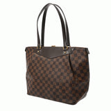 LOUIS VUITTON ルイヴィトン ダミエ ウエストミンスターGM ブラウン N41103 レディース ダミエキャンバス トートバッグ ABランク 中古 銀蔵