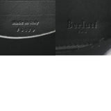 BERLUTI ベルルッティ カリグラフィ ラウンドファスナー ネイビー メンズ レザー 長財布 Bランク 中古 銀蔵