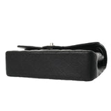 CHANEL シャネル マトラッセ Wフラップ Wチェーンショルダー 25 ブラック A01112 レディース キャビアスキン ショルダーバッグ Aランク 中古 銀蔵